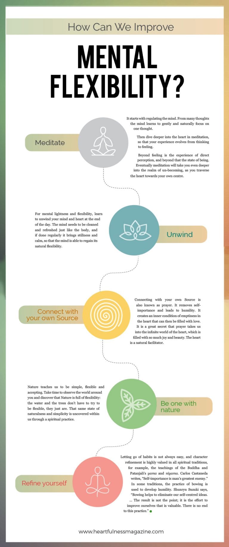 How can we improve mental flexibility?