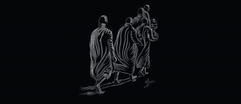 Bhikku monks