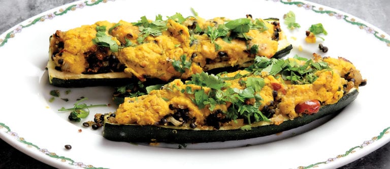 Stuffed zucchini