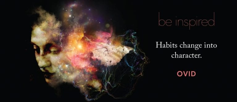 Habits change into character